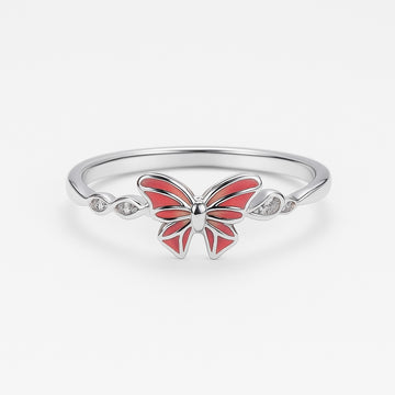 Butterfly Adjustable Ring