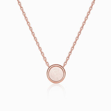 Luna Disc 925 Sterling Silver Necklace