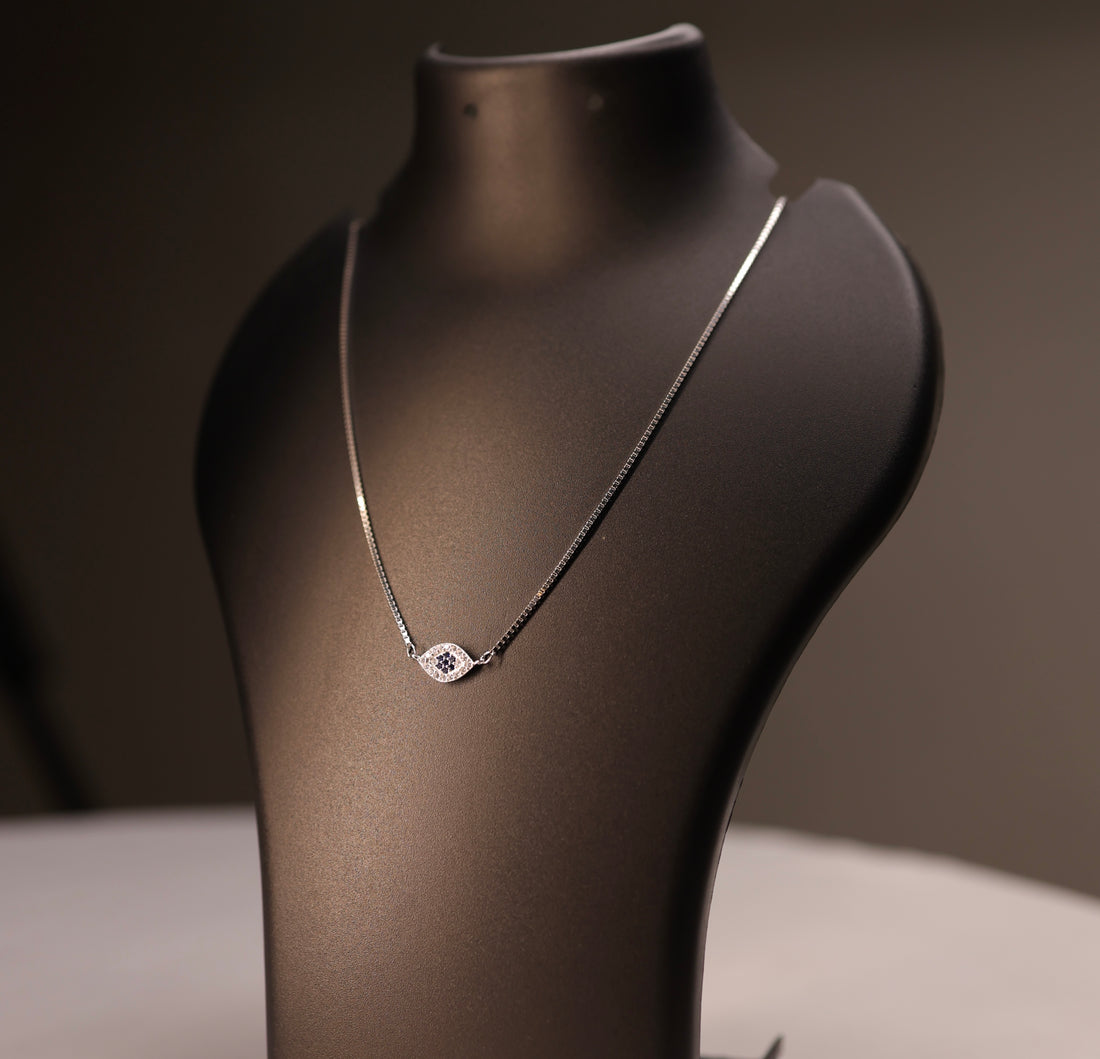 925 Silver Evil Eye Necklace
