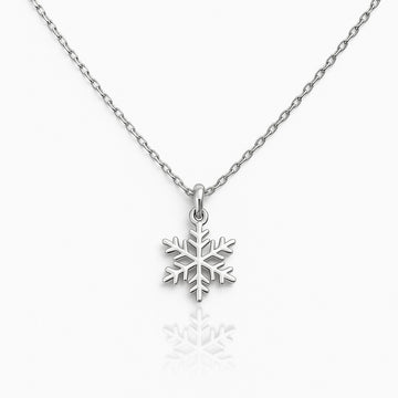 Snowflake Silver Necklace