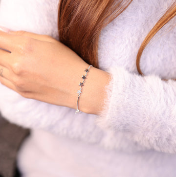 Celestial Star Silver Bracelet