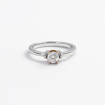Sparkling Embrace Adjustable Ring