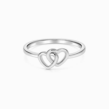 Heart Knot 925 Sterling Silver Ring